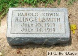 Harold Edwin Klingelsmith