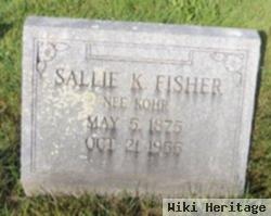 Sallie K Kohr Fisher