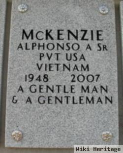 Pvt Alphonso Augustas Mckenzie, Sr