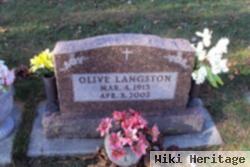 Olive Langston