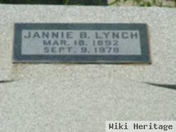 Jannie B Carter Lynch