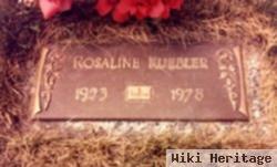 Rosaline "rose" Schmitt Kuebler