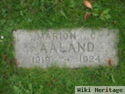 Marion C Aaland