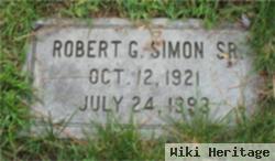 Robert G Simon, Sr