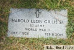 Harold Leon Gillis, Sr