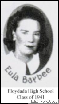 Eula "pat" Barbee Hoffman