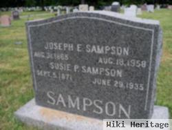 Joseph E Sampson