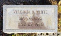 Virginia R White