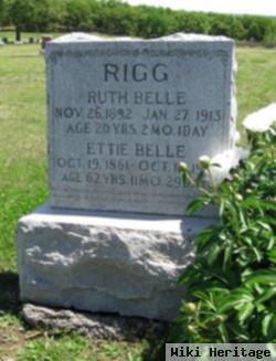 Ettie Belle Coonradt Rigg