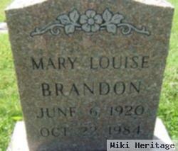 Mary Louise Brandon