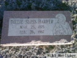 Dillie Flora Paschall/ Sloss/harper