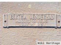 Bertha Iola "bertie" Lenderman Cox