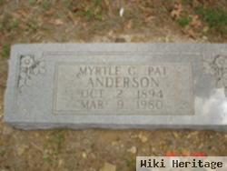 Alta Myrtle G. 'pat' Anderson