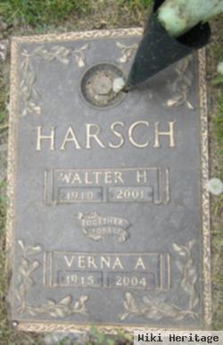 Walter H Harsch