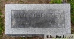 Mary E Gaenssley