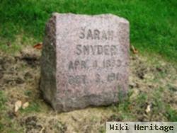 Sarah H. Bakenbeirer Snyder