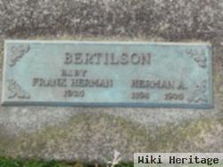 Herman A Bertilson