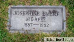 Josephine Emert Mcafee