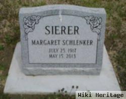 Margaret Sierer Schlenker