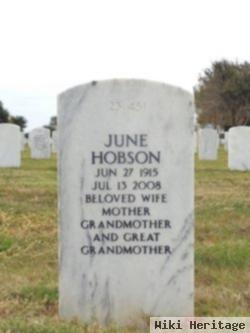 June Widdoes Hobson