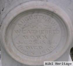 Augustus W Weatherred