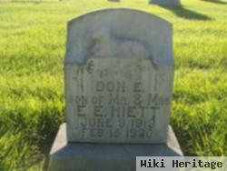 Don E. Hiett