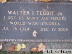 Walter I Tebbit, Jr