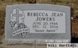 Rebecca Jean Jowers