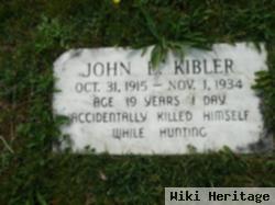 Johnnie W Kibler