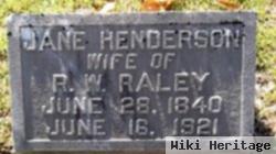 Jane Henderson Raley