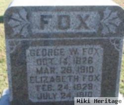 George W Fox