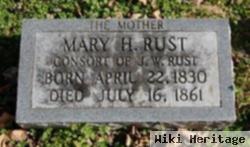 Mary H O'brien Rust