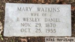 Mary Watkins Daniel