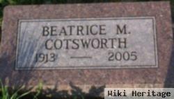 Beatrice M. Cotsworth