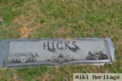 Elizabeth R Hicks