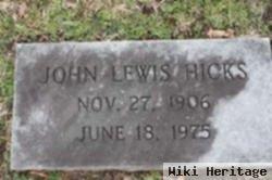 John Lewis Hicks