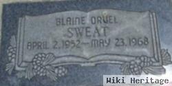 Blaine Orvel Sweat