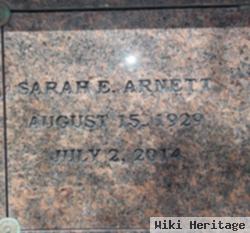 Sarah E Arnett