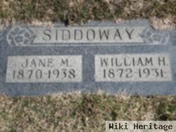 Jane M Siddoway