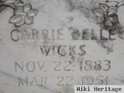 Carrie Belle Wicks
