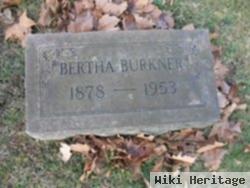 Bertha Burkner