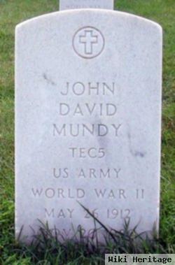 John David Mundy