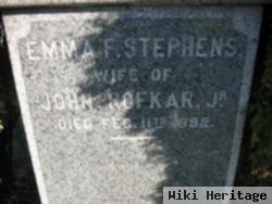 Emma F. Stephens Rofkar