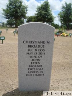 Christiane M Broadus