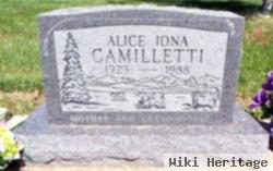 Alice Iona Camilletti