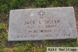 Jack E Sigler