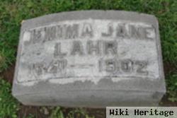 Jemima Jane Zimmerman Lahr