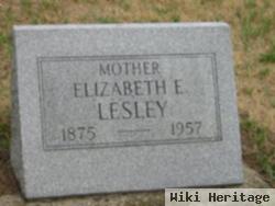 Elizabeth Ellen Norman Lesley