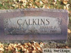 Mary Alice Bush Calkins