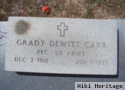 Grady Dewitt Carr